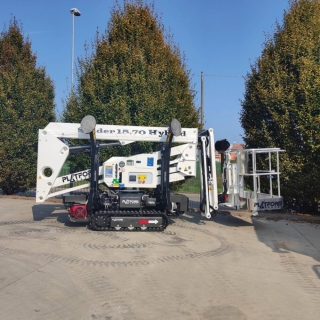 Hybrid Spider Lifts: The Future Of Sustainable Aerial Work Hybrid Spider Lift in Mississauga, Ontario
