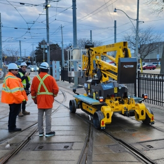 Top 5 Mini Boom Lift Applications In The Transit Sector Mini Boom Lifts For Transit Sector